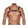 H4RNESS05 Chest Harness Neon MultiColor One size