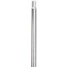 seat post fixed candle 27.2 x 350 mm aluminum silver