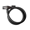 KS312 Cable Lock 85/12mm Black