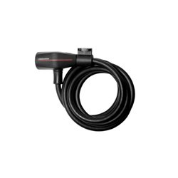 SK108 Spiral cable lock 180/8mm Black