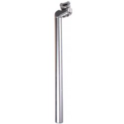 Seatpost Fixed 25.4 x 350 mm Aluminum Silver