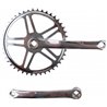 Crankset Vinty 46T 170 mm Silver Steel