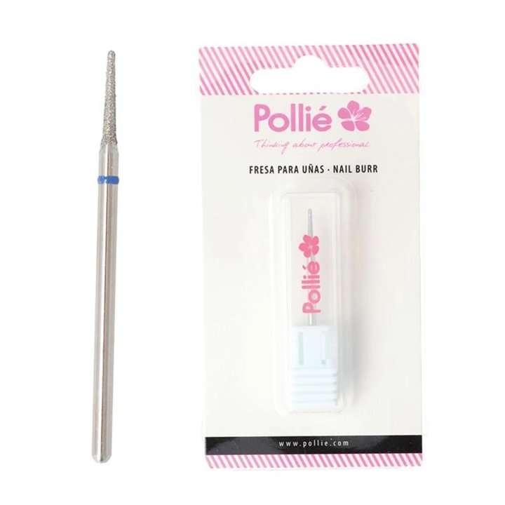 Eurostil Stainless Steel Long Tapered Drill Bit Nail Burr - unisex - Teknashop Ltd