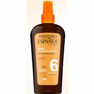 Instituto Español Intensive Tainning Oil Spf6 Spray 250ml - unisex - Teknashop Ltd