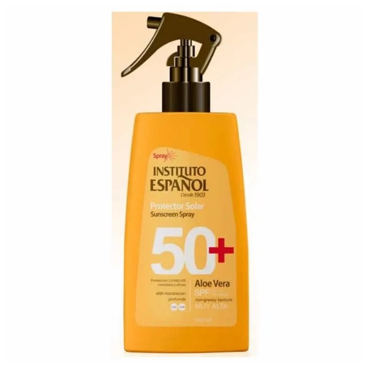 Instituto Español Sunscreen Spray Aloe Vera Spf50 300ml - unisex - Teknashop Ltd