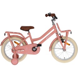 Bella 16 Inch 26 cm Girls Coaster Brake Salmon