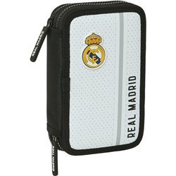 PLUMIER DOBLE PQÑO 28 PCS REAL MADRID 1ª EQUIP. 24/25