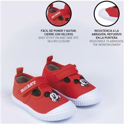 ZAPATILLA LONETA SUELA PVC PEPITO MICKEY RED