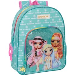 MOCHILA INFANTIL ADAPT.CARRO RAINBOW HIGH "PARADISE"