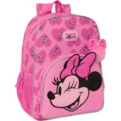 MOCHILA DE 33 CM ADAPT.CARRO MINNIE MOUSE "LOVING"