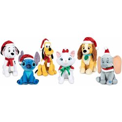 PELUCHES NAVIDAD DISNEY SONIDO 26CM SURTIDO