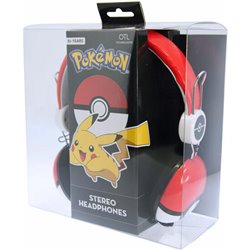 AURICULARES UNIVERSALES POKEBALL POKEMON