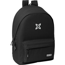 MOCHILA DOBLE PARA PORTATIL 15,6"+USB MUNICH BASICOS "NEGRO"