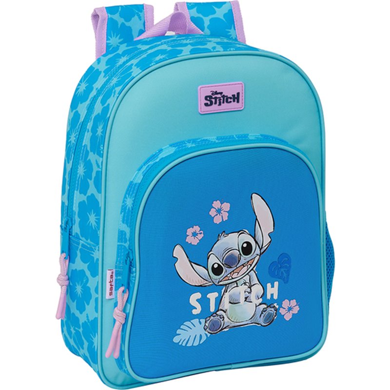 MOCHILA INFANTIL ADAPT.CARRO STITCH "HAWAII"