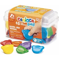 MALETIN 48 CERAS BABY TEDDY CRAYONS 1+