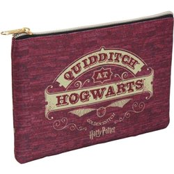 NECESER MAQUILLAJE ESTAMPADO HARRY POTTER DARK RED