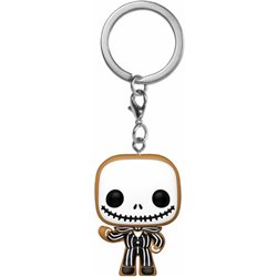 LLAVERO POCKET POP DISNEY PESADILLA ANTES DE NAVIDAD JACK SKELLINGTON GINGERBREAD EXCLUSIVE