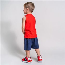 PIJAMA CORTO SINGLE JERSEY TIRANTES MICKEY RED