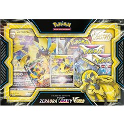 PACK 6 BLISTERS JUEGO CARTAS COLECCIONABLES DEOXYS VMAX & ZERAORA VMAX POKEMON SURTIDO