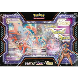 PACK 6 BLISTERS JUEGO CARTAS COLECCIONABLES DEOXYS VMAX & ZERAORA VMAX POKEMON SURTIDO