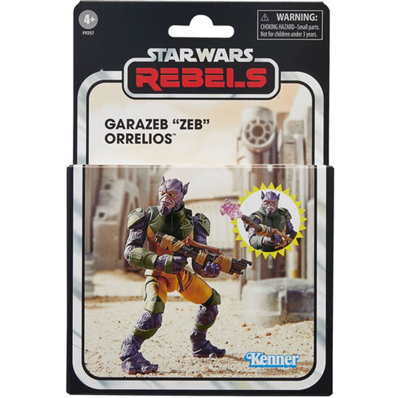 FIGURA GARAZEB ZEB ORRELIOS REBELS STAR WARS 9,5CM