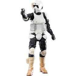 FIGURA BIKER SCOUT 40TH ANNIVERSARY RETURN ON THE JEDI STAR WARS 15CM