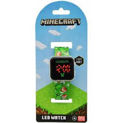 RELOJ MINECRAFT LED