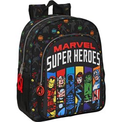 MOCHILA JUNIOR ADAPT.CARRO AVENGERS "SUPER HEROES"