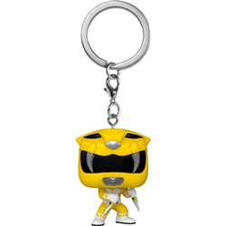 LLAVERO POCKET POP POWER RANGERS 30TH ANNIVERSARY YELLOW RANGER