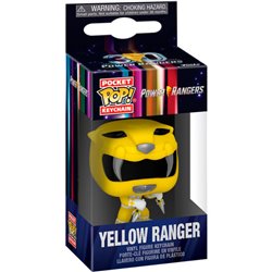 LLAVERO POCKET POP POWER RANGERS 30TH ANNIVERSARY YELLOW RANGER