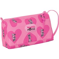 PORTATODO CON BOLSILLO DESPLEGABLE LLENO MINNIE MOUSE "LOVING"