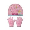 SET GORRO/GUANTES INFANTIL 48/51 PEPPA PIG "COSY CORNER"