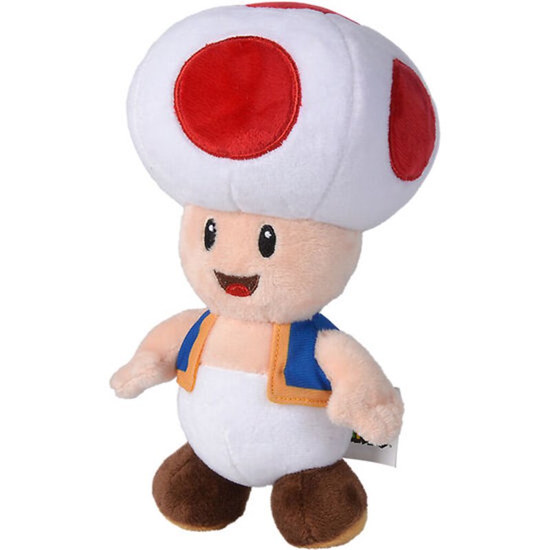 PELUCHE TOAD SUPER MARIO NINTENDO 20CM