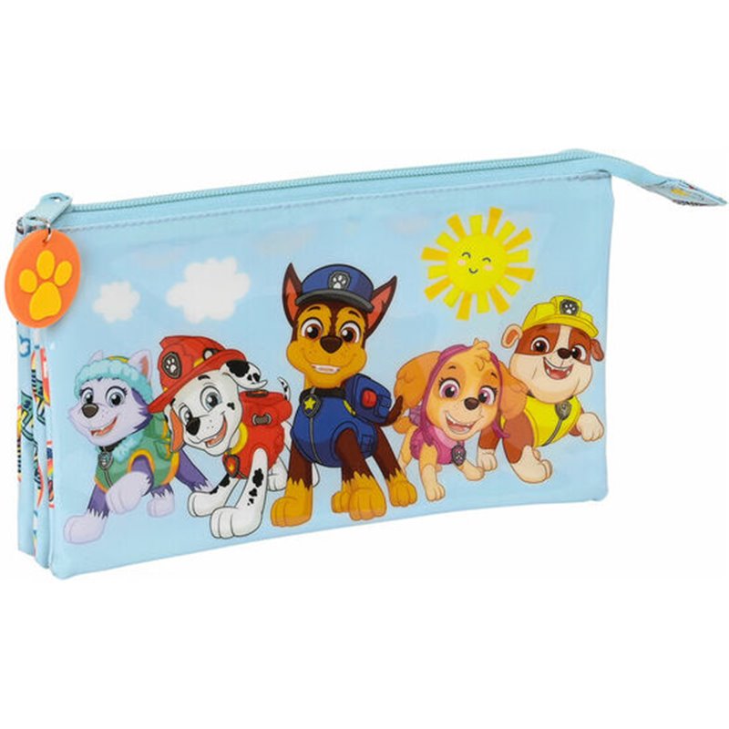 PORTATODO SUNSHINE PATRULLA CANINA PAW PATROL TRIPLE