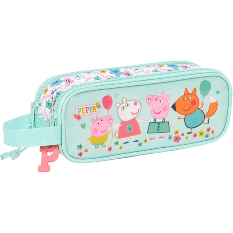 PORTATODO DOBLE PEPPA PIG "COSY CORNER"