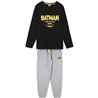 PIJAMA LARGO SINGLE JERSEY BATMAN BLACK