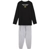 PIJAMA LARGO SINGLE JERSEY BATMAN BLACK