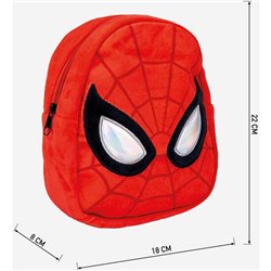 MOCHILA GUARDERIA PERSONAJE PELUCHE SPIDERMAN RED