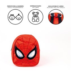 MOCHILA GUARDERIA PERSONAJE PELUCHE SPIDERMAN RED