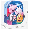 MOCHILA INFANTIL 3D PEPPA PIG BLUE