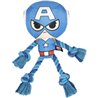 CUERDA DENTAL PARA PERRO AVENGERS CAPITAN AMERICA BLUE