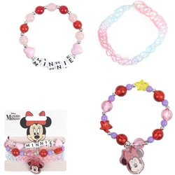 BISUTERIA PULSERA INFANTIL MINNIE MULTICOLOR