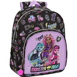 MOCHILA INFANTIL ADAPT.CARRO MONSTER HIGH "CREEP"