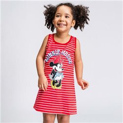 VESTIDO SINGLE JERSEY PUNTO MINNIE RED