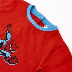 CAMISETA CORTA SINGLE JERSEY SPIDERMAN RED