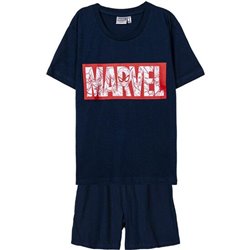 PIJAMA CORTO SINGLE JERSEY MARVEL DARK BLUE