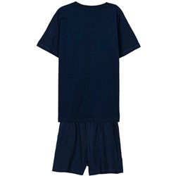 PIJAMA CORTO SINGLE JERSEY MARVEL DARK BLUE