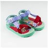 SANDALIAS CASUAL VELCRO PRINCESS LA SIRENITA TURQUOISE