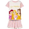 PIJAMA CORTO SINGLE JERSEY PRINCESS PINK