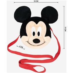 BOLSO PELUCHE MICKEY 